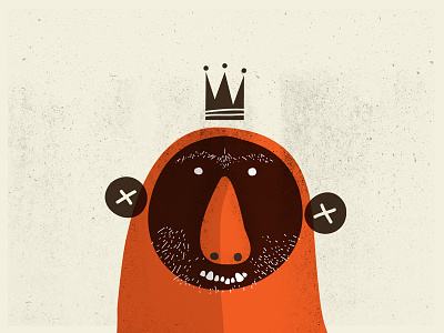 Monster King illustration king monster