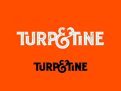 Turp&Tine lettering tine turp type