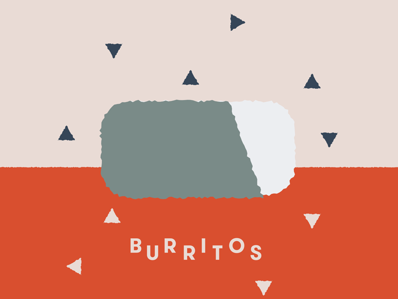 Burritos burritos illustration