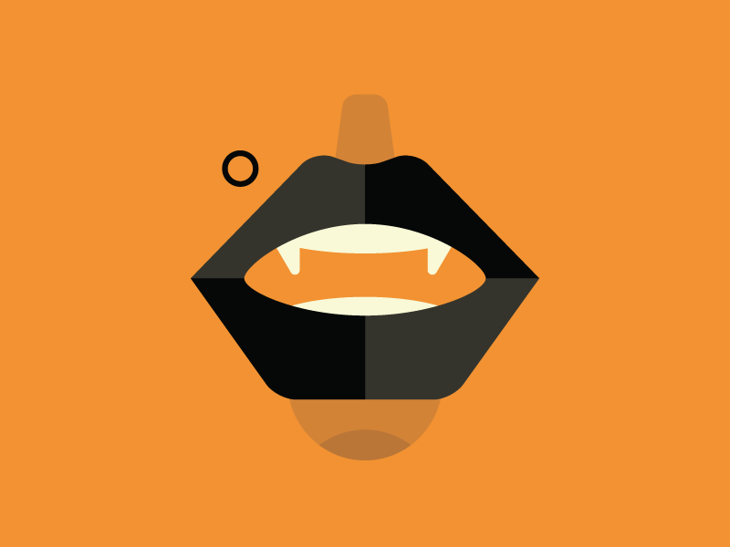 She will eat you. by Patrick Macomber on Dribbble