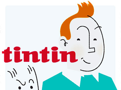 Tintin illustration