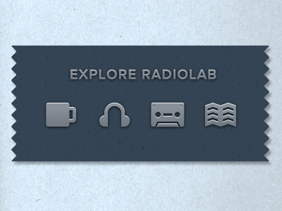 Coming Soon icons radiolab