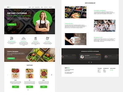 Diet Catering - Website