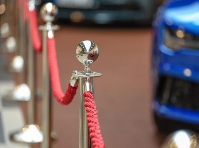 Classic Metal Stanchions for Occasion | Crowd Control Warehouse