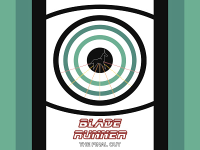 Blade Runner Poster blade runner design flat graphic design illustration poster vector