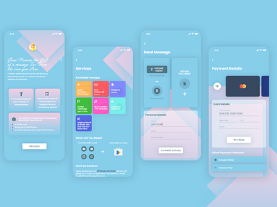 Aesthetic theme mobile App | UI UX design by Usman Ranjha on Dribbble