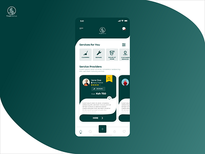 Trustcactus | Car repair app | mobile UI/UX design app design ui ux