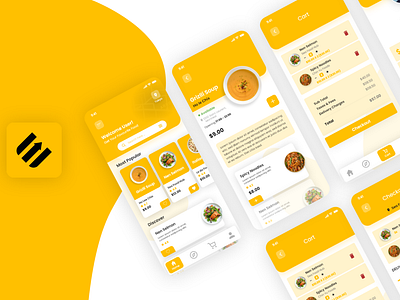 Eezly | Food Restaurant | App Design