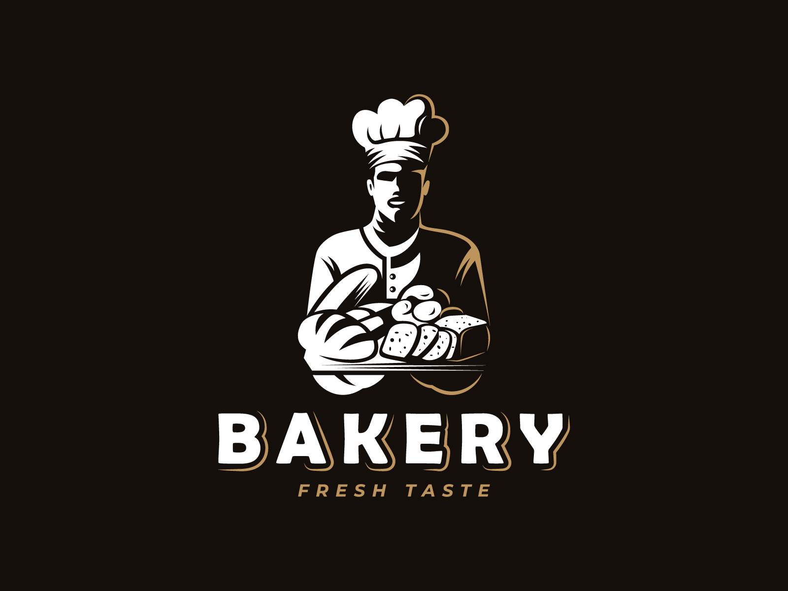 Bakery Logo by Israfil Shawn on Dribbble