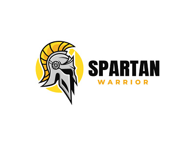 Spartan Helmet Logo animal logo branding brands design fitness graphic design gym illustration logo logodesign logoidea logoservice spartan warrior