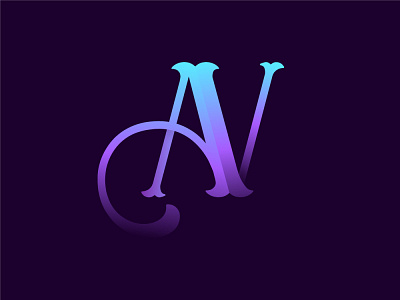 AV Monogram Logo