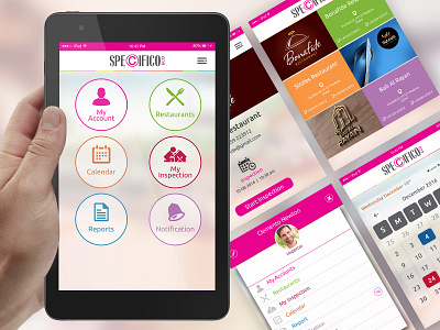 Specifico Mobile Application - UX/UI Design