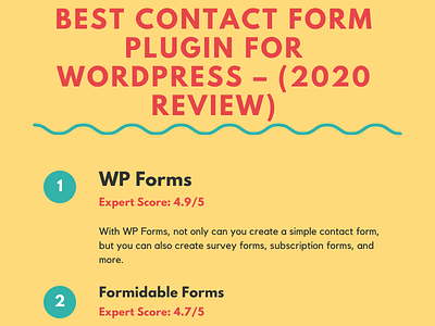 Best Contact Form Plugin for WordPress contact form plugins wordpress