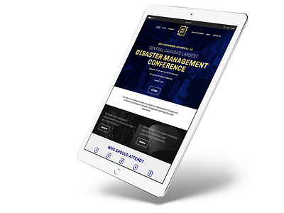 Manitoba Disaster Management Web Design