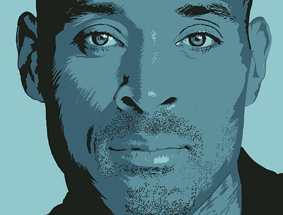 David Goggins Illustration responding to work of Joe Wilson adobe illustrator design illustration vector