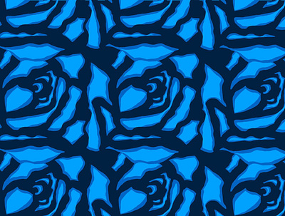 Winter Roses design illustration print print design textile textile design textile print
