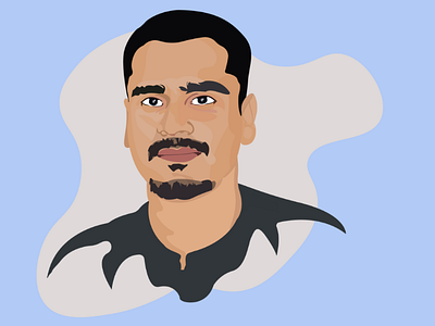 Portrait Illustration adobe illustrator art artist artvsartist design designer dribbble human illustration illustration portrait illustration