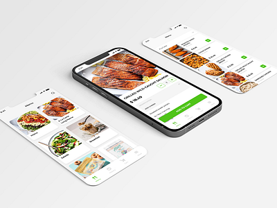 Delivery App "Eat Clean Phx" app delivery design mobile restauran ui ux