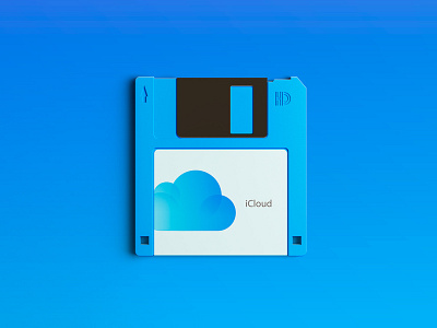 iCloud - Once Appon a Time advertising creativity design graphicdesign icloud retro retrodesign vintage