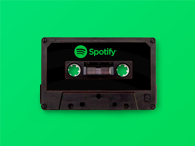 Spotify - Once Appon a Time advertising cassette tape creativity design graphicdesign retro retrodesign spotify vintage