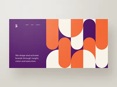 3-FORM basics clean colors geometry layout minimal pattern shapes simple web design webdesign website