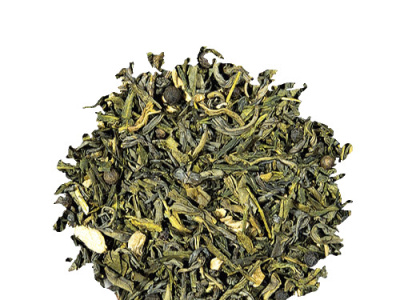 LEMON & GINGER Green Tea organic loose green tea