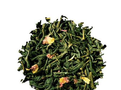 SENCHA ROSE Green Tea organic loose green tea