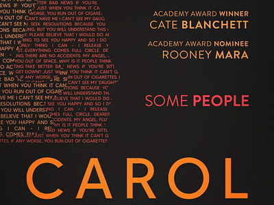 Carol Movie Poster