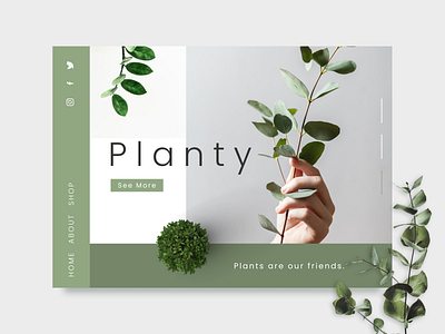 Web Design for Plant Shop