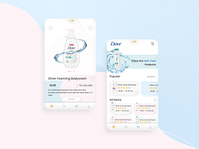 Design for Beauty&Care App