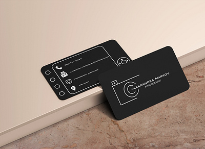 Business card branding business card design graphic design illustrator photography photoshop