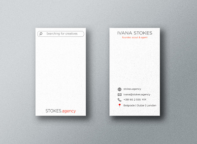 Design for business card business card design elegant graphic design illustrator photoshop simple