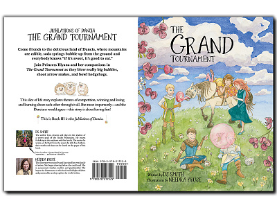 The Grand Tournament: Jubilations of Dancia Series author book book cover book cover design book design book illustration books children children book illustration childrens book childrens illustration colorado springs cover design design reading