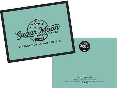 Sugar Moon Mobile Bar Co. - Thank You Card