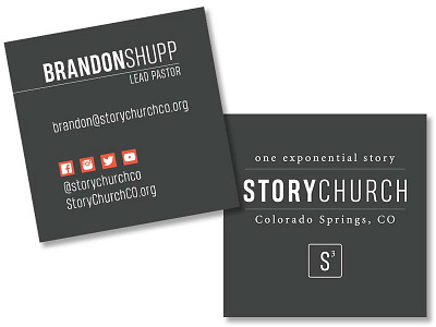 StoryChurch - Business cards