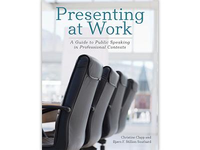 Presenting At Work Book author book book layout cover design presentation public speaking