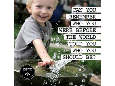 Can You Remember? boy encouragement identity photo photography purpose quote value worth