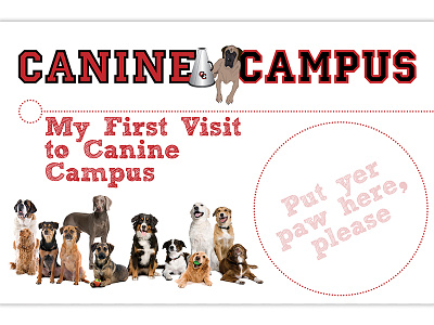 Canine Campus / Dog Report Card campus canine dog dogs pet care pets report card