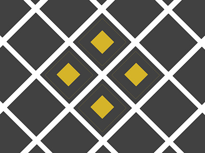 Checkmate charcoal checked grey square squares yellow