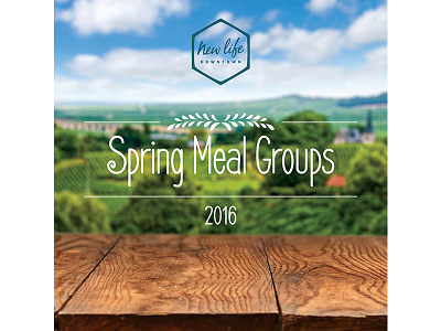 Spring Meal Groups