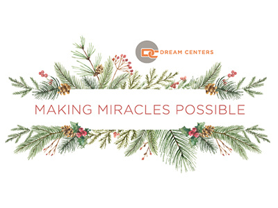 Dream Centers eNews Christmas Header