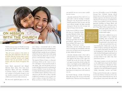 Serve the City / Outreach Magazine article baby journalism magazine mother publish publishing writing