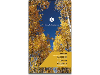 Fall 2019 Meal Groups Booklet autumn book booklet branding church church branding church design fall non profit nonprofit