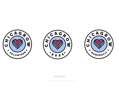 CHICAGRWO NONPROFIT branding graphic design logo