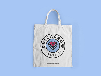 CHICAGROW NONPROFIT branding graphic design logo