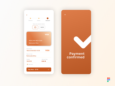 #02 Daily UI - Credit Card Checkout checkout creditcard dailyui dailyui02 design figma ui uidesign ux