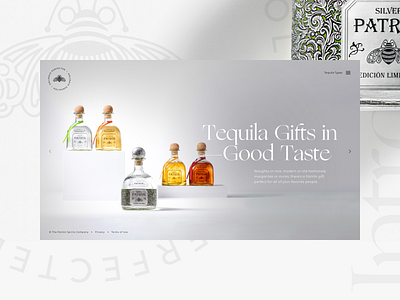 Patrón Gift Guide — 00 archetypes cocktails gift guide holiday patrón responsive tequila website