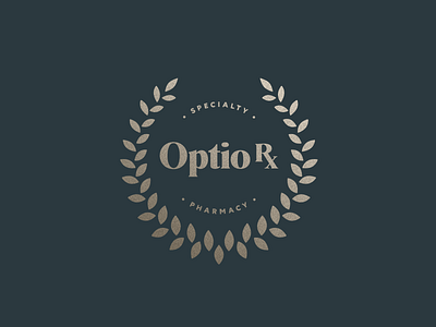 Logo - Optio Rx identity logo optio pharmacy rx specialty
