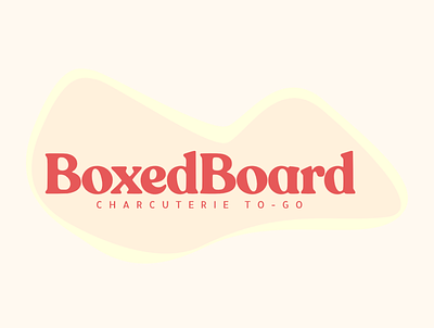 Boxed Boards branding design logo logodesign menu design minimal