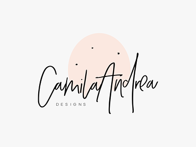 CamilaGarzon Logo Design branding dainty feminine logo logo logodesign minimal